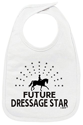 Toddler Clothes Future Dressage Star Banana Bodysuit and White Bib Bundle 12 Months