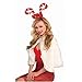 Forum Novelties 65437 Candy Cane Headband, Red, As Shown, One Size