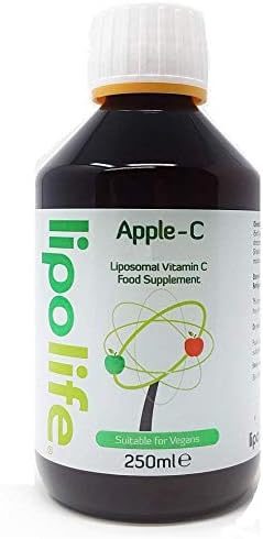 Liposomal Vitamin C, Apple-C 250ml - Lipolife - Help Support a Healthy Immune System