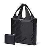 RuMe Bag Black bFold Folding Tote Bag with Reinforced Bottom