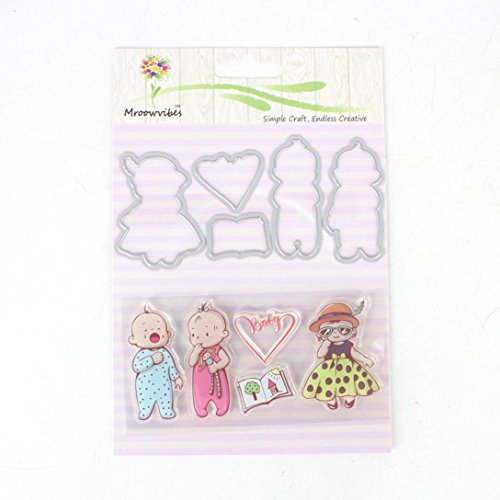 Highpot Metal Cutting Dies Stencil Metal Template DIY Scrapbooking Photo Album Decor Cards (O) - Thumbnail 2