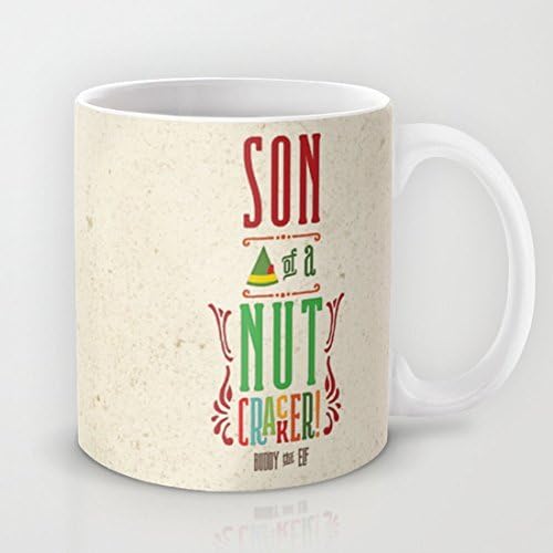 luRouse Buddy the Elf Son of a Nutcracker Coffee/Tea Mug 3.7" x 3.1" ,11oz