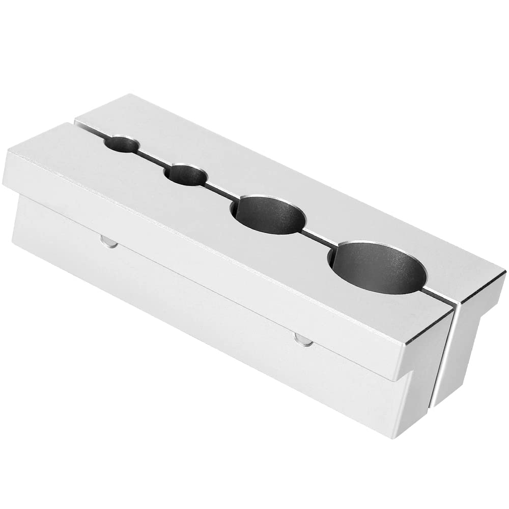 Photo 1 of Bisrollnaa Vise Clamp Block Shaft Clamp for Grip & Grip 2 Damper Rebuild on Fox 32 34 36 38 40, Silver