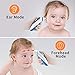 ANKOVO Thermometer for Fever Digital Medical Infrared Forehead and Ear Thermometer for Baby, Kids and Adults with Fever Indicator