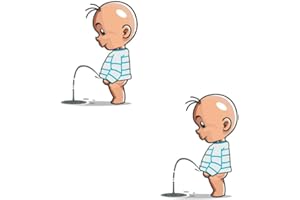 GALEPROMOT If You Miss,Clean Your Piss Toilet Sticker, 2 Pcs Funny Toilet Seat Sticker Bathroom Wall Decal, Waterproof Vinyl Wall Art Decor Toilet Lid and Tank Covers DIY Removable Waterproof Toilet Lid Decals