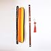 HUREN Professional Traditional Woodwind Flute Instrument BaWu Key F - China Transverse Bass Wood Wind Flute Ba Wu - Sandalwood Wooden Pipes Copper Reed Musical Flute