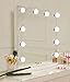 Vanity Mirror lights, Hollywood Style 10 Dimmable LED Light Bulbs with USB Powered Lighting Fixture Strip for Makeup Vanity Table Set in Dressing Room(Mirror Not Included)