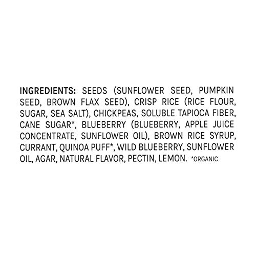 Blake's Seed Based Bar, Blueberry Lemon, 1.23oz (12 Bars), Allergy Friendly, Nut Free, Gluten Free, Vegan, Dairy Free, Soy Free, Egg Free - Thumbnail 6