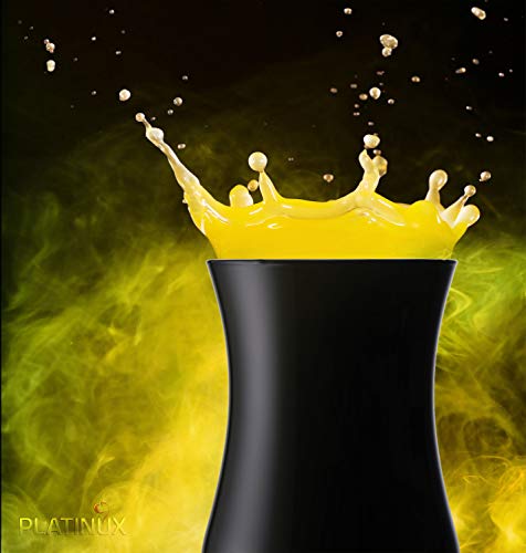 PLATINUX Schwarze Cocktailgläser max. 470ml aus Glas Set (6-Teilig) Longdrinkgläser Partygläser Milkshake Glas Groß – Bild 8