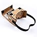 Linkcool Cardboard 3d Vr Virtual Reality Headset DIY 3D Glasses with NFC Tag and Headband,Compatible with 3-6inch Screen Android and Apple Smartphone HD Visual Experience - google cardboard kit