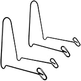 （2 pack)Display Stand Easel Iron Bowl Stands for Display Large Deep Bowls, Platters and Deep Dishes