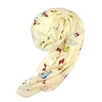 YOUR SMILE Ladies/Women's Lightweight Floral Print/Solid Color mixture Shawl Scarf For Spring Summer season YOUR SMILE Ladies/Women's Lightweight Floral Print/Solid Color mixture Shawl Scarf For Spring Summer season