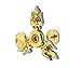 heytech Metal Fidget Spinner Hand Spinners Fidget Toy EDC Hand Spinner Ultra Durable Zinc Alloy Made Triple Wings (Trident)