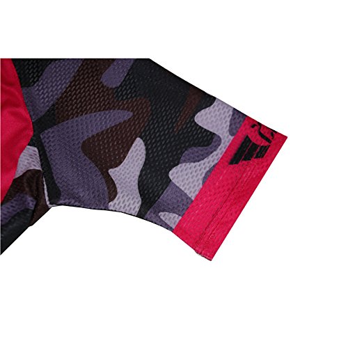 Women Short Sleeve Cycling Jersey Shirt Full-Zip Breathable Outdoor Sports Shirt Bicycle Clothes,5,Asia -L