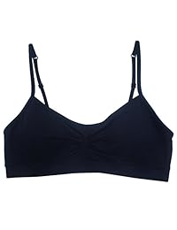 Fruit of the Loom - Braleta frontal para niña con almohadillas extraíbles