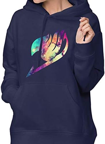 Aidear Fairy Tail Logo Galaxy Women Long Sleeve Hoodie Plus Size Sportswear Coat