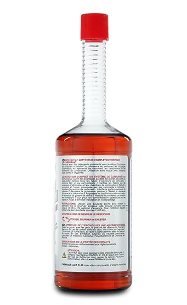 RED LINE 60103 SI-1 COMPLETE FUEL SYSTEM CLEANER, CLEANS AND PREVENTS CORROSION IN FUEL SYSTEMS, CLEANS INJECTORS, CARBURETORS, VALVE AND COMBUSTION CHAMBER DEPOSITS – 15 OUNCE