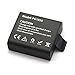 VVHOOY 2x1050MAH Rechargeable Action Camera Battery with Charger Compatible with Dragon Touch 4K/AKASO EK7000/Brave 4 APEMAN A79/Cooau/Victure AC700 AC920