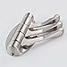 Leyden Swivel Towel Hook, Brushed Nickel Swivel Arms Flexible Robe Hook Bathroom Heavy Duty Coat Hanger Stainless Steel