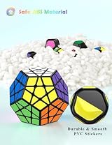 ROXENDA Dodecahedron Cube Pentagon Speed Cube Black view 6