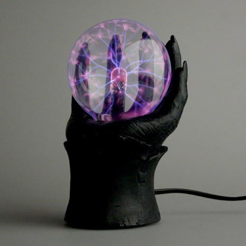 Loveinthebox® Novelty Nightlight Lava Lamp Plasma Ball in an Evil Hand 220v Ac Eu Charger Home Decoration Light Christmas Decor Light