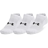 Under Armour Unisex-Adult Training Cotton No Show Socks 3 Pack