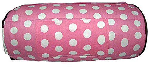 Ellie and Luke SoHo Toddler Nap Mat Hand Embroidered, Pink Frogs