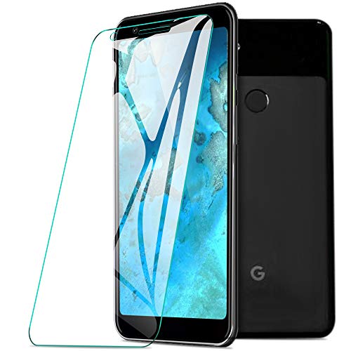 IVSO Screen Protector for Google Pixel 3a,Bubble Free Tempered Glass 9H Hardness HD Clear Installation Screen Protector for Google Pixel 3a Smartphone (1PCS)
