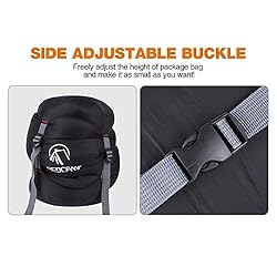 REDCAMP Nylon Compression Stuff Sack, Ultralight