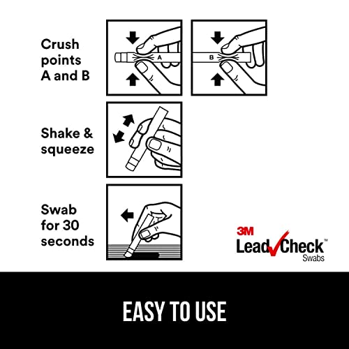 3M LeadCheck Swabs, Instant Lead Test, 8Pack on Galleon Philippines