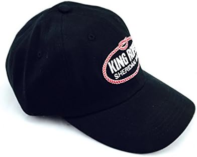 King Ropes Base Ball Caps By Kings Saddlery - New Colors, Different Styles (Relaxed Black)