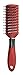 Linda Hair Brush Set, (Pack of 6) - Red