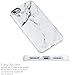 VIVIBIN iPhone SE Case 2020, iPhone 7 Case,iPhone 8 Case, Cute White Marble for Men Women Girls Protective TPU Cover Slim Fit Thin Phone Case for iPhone 8/iPhone 7/ New iPhone SE