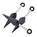 WEKA 3PCS Portable Plastic Big Kunai Throwing Dart Kid Japanese Ninja Cosplay Toy