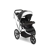 J is for Jeep Brand Adventure All-Terrain Jogging Stroller Charcoal Tracks