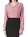 Regna X Love Coated Womens long sleeve chiffon blouses(Printed & Solid colors, 5 styles, S-3X)