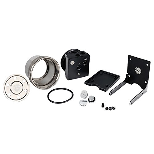 Bitspower D5 MOD Package with POM TOP S (Black) and MOD Kit V2, Black Sparkle 2