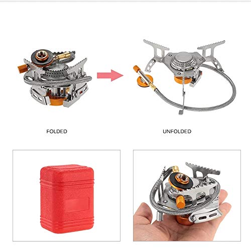 AIROKA AOTU 3500W Mini Outdoor Gas Stove Foldable Camping Gas Burner