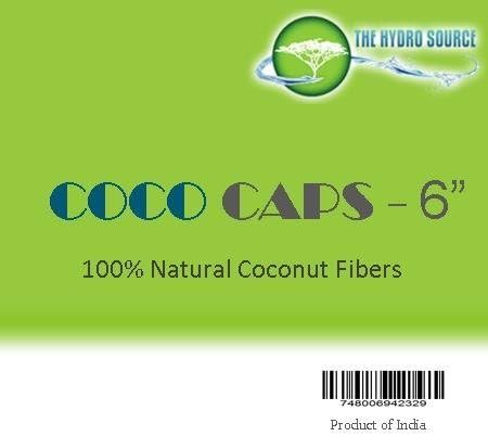 Coco Cultivate 6" Block Cover Cap with Hole (40)