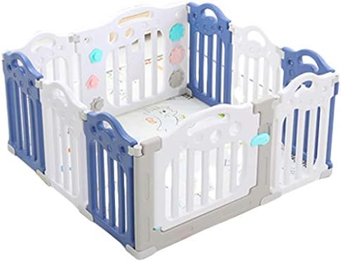 遊び場 ベビーサークルベビーフェンス ベビーベビーサークル 家庭用飛散防止おもちゃ 子供用セーフティプレーヤー 保護する 赤ちゃんのためのグレートギフト幼児幼児子供 活動エリア