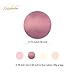NICROLANDEE Rose Gold Wedding Decorations Love Foil Balloon Banner Paper Fans Dusty Rose Tissue Poms Glitter Champagne Glasses Garland Tassel for Bridal Shower, Engagement, Birthday Party