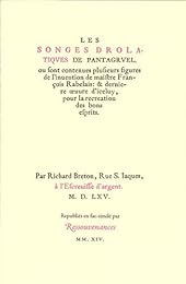 Les  songes drolatiques de Pantagruel