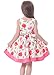 Bonny Billy Girls Sleeveless Cotton Print Casual Children Dress with Sash