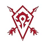 World of Warcraft Horde Coat of Arms Vinyl Sticker