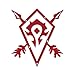 World of Warcraft Horde Coat Arms Vinyl Sticker