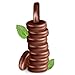 OREO Thins Bites Fudge Dipped Chocolate Sandwich Cookies, Mint Flavored Creme, 1 Resealable 6 oz Pack
