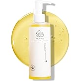 MAYA Olive Plant Essence Cleansing Oil – Makeup Removing Facial Cleanser for All Skin Types, Nourishing Plant Oils, Deep Pore Cleansing, Hydrating & Non-Greasy – 250 ml