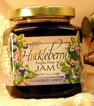 Sugar Free Wild Huckleberry Jam, 11oz by Taste the Wilderness