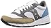 Saucony Originals Men's Jazz 91 Classic Retro Sneaker, White/Tan/Black, 6.5 M US