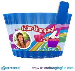 Colorful Ice Cream Bowl and Spoon Set